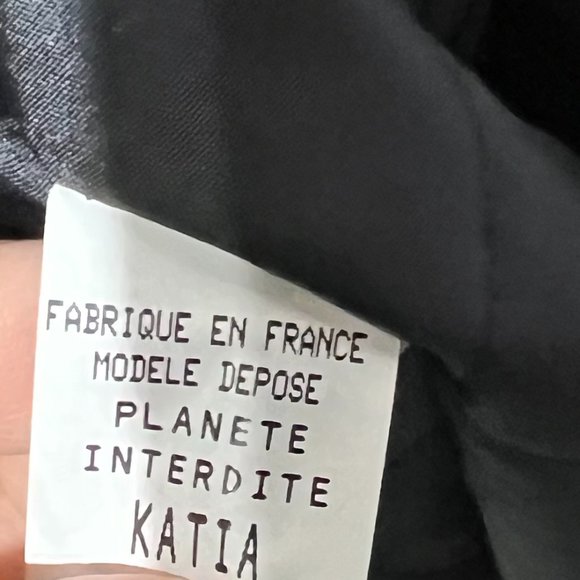 NWT PLANETE INTERDITE PARIS Long Puffer Down Coat Jacket Size 2 - Medium/Large - Picture 14 of 15